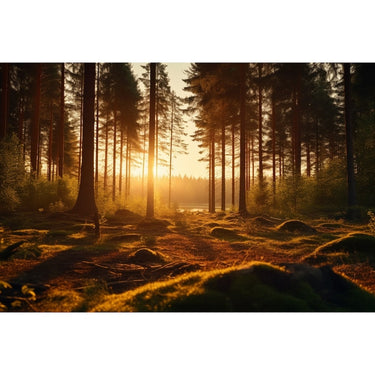 Sunset Woods Canvas